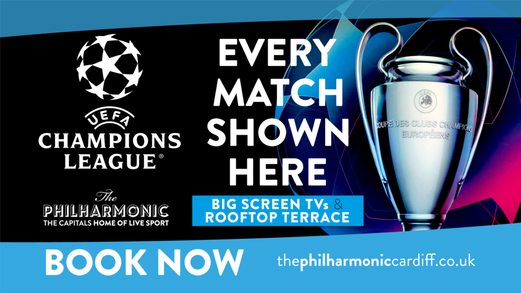 Champions League LIVE on screen at The Philharmonic