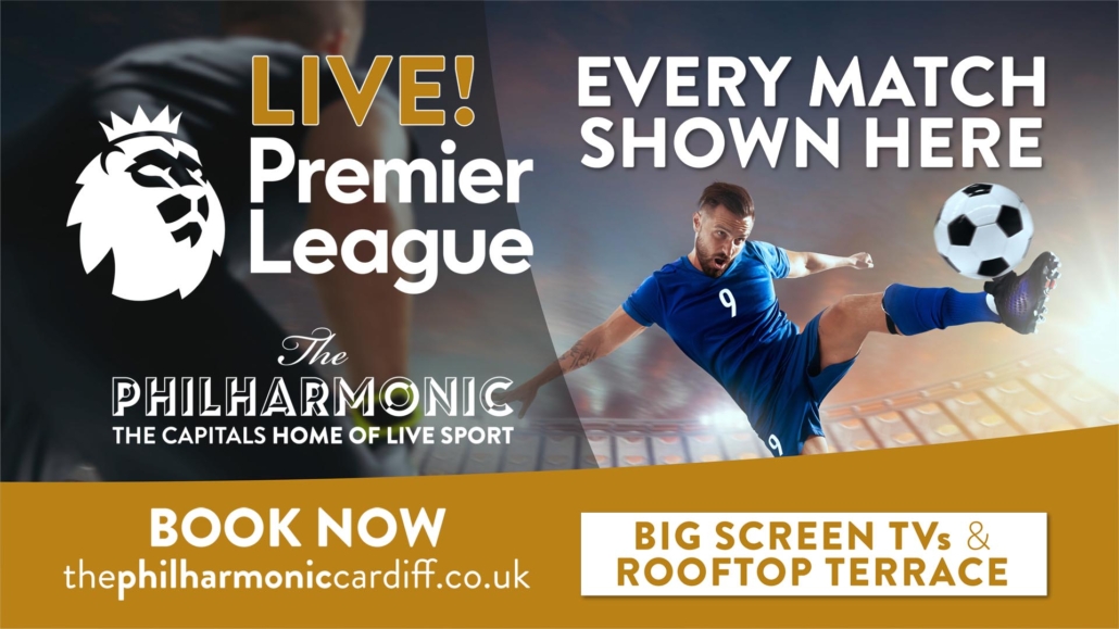 Premier League LIVE on screen at The Philharmonic