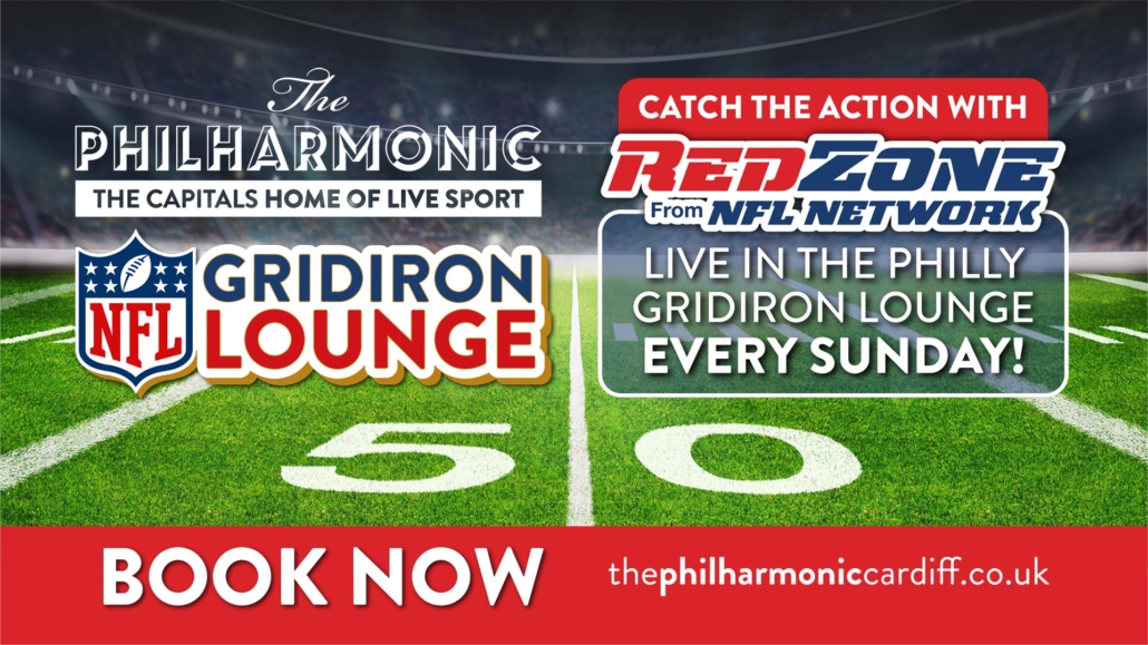NFL Gridiron Lounge at The Philharmonic. NFL Games LIVE in the Philly Gridiron Lounge. Catch the action with RedZone from NFL Network.